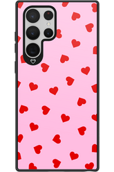 Sprinkle Heart Pink - Samsung Galaxy S22 Ultra