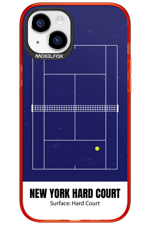 NEW YORK HARD COURT 2.0 - Apple iPhone 15 Plus