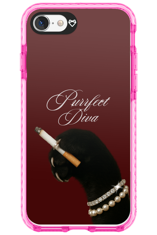 Purrfect Diva - Apple iPhone SE 2020