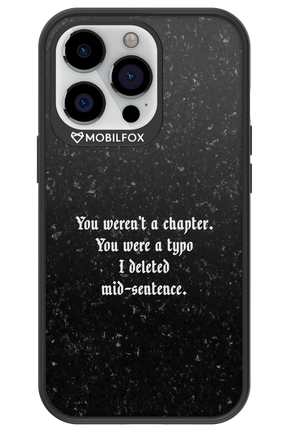 A Typo - Apple iPhone 13 Pro