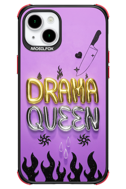 Drama Queen Purple - Apple iPhone 15 Plus