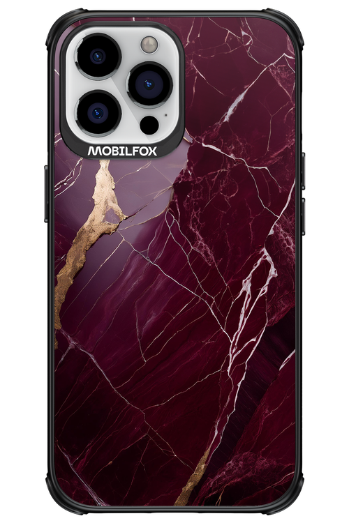 Burgundy Marble 2.0 - Apple iPhone 13 Pro Max