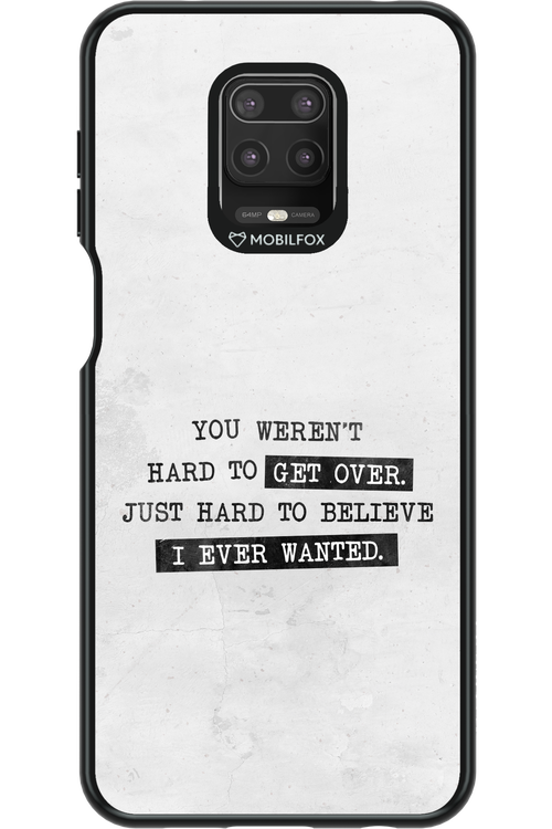 Hard to Believe - Xiaomi Redmi Note 9 Pro