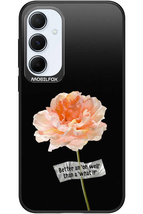 Flower Black - Samsung Galaxy A55