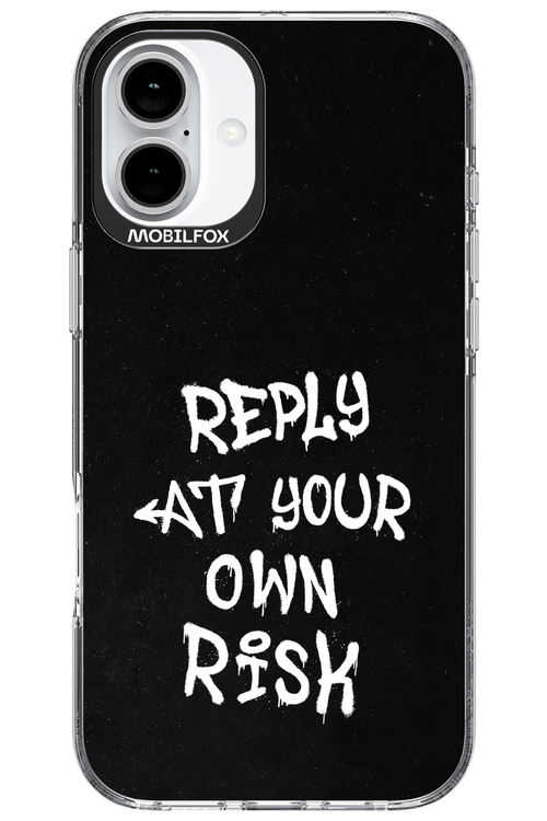 Risk Black 2.0 - Apple iPhone 16 Plus