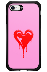 Heart Pink - Apple iPhone 7