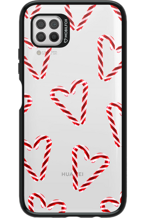 Candy Cane Hearts - Huawei P40 Lite