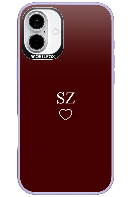 SZ Burgundia 2.0 - Apple iPhone 16 Plus