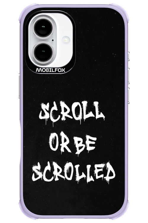 Scroll Black - Apple iPhone 16