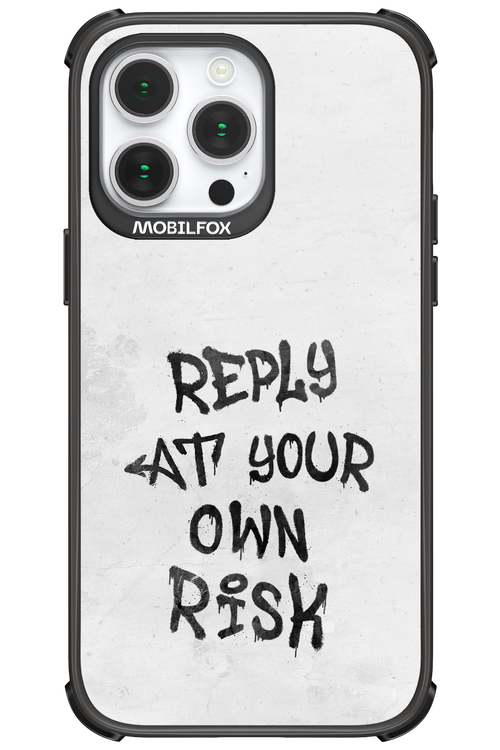 At Your Own Risk - Apple iPhone 14 Pro Max