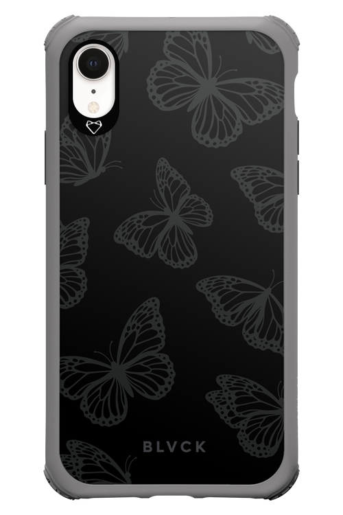 Black Butterflies - Apple iPhone XR
