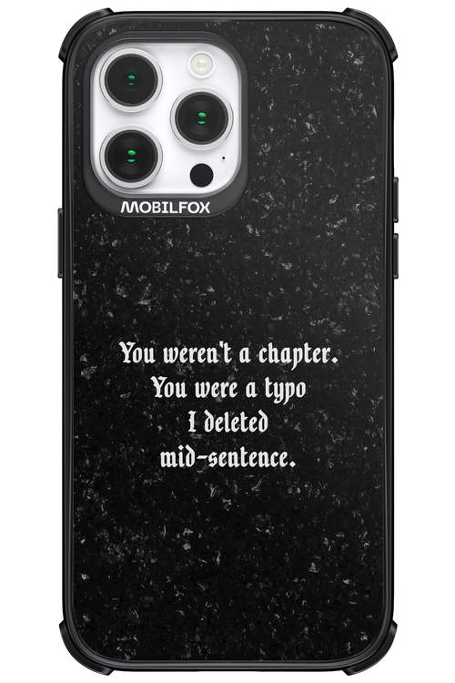 A Typo - Apple iPhone 14 Pro Max