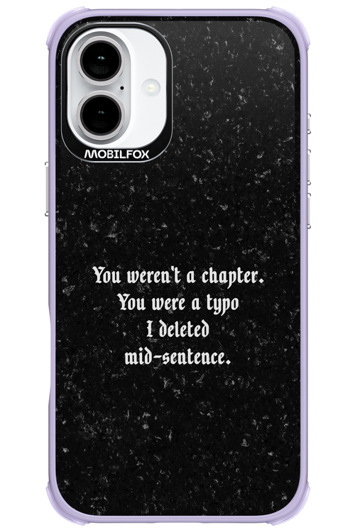 A Typo - Apple iPhone 16 Plus