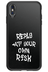 Risk Black 2.0 - Apple iPhone XS Max