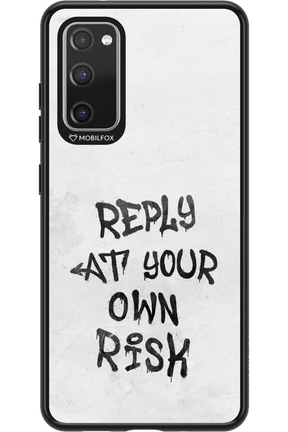 At Your Own Risk - Samsung Galaxy S20 FE