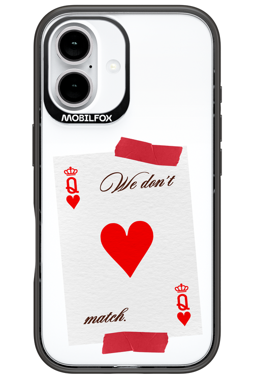 Match Transparent 2.0 - Apple iPhone 16