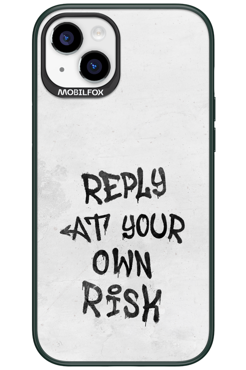At Your Own Risk 2.0 - Apple iPhone 15 Plus