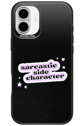 Sarcastic Black - Apple iPhone 16 Plus