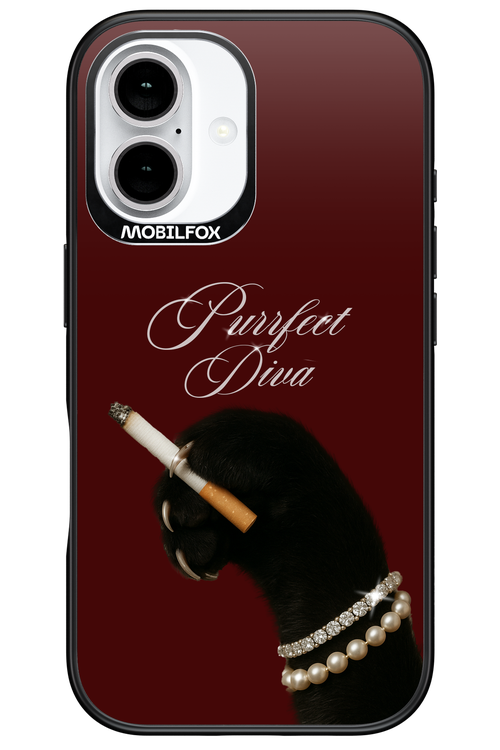 Purrfect Diva - Apple iPhone 16