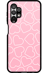 Line Heart Pink - Samsung Galaxy A13 4G