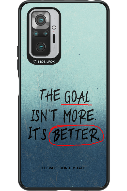 The Goal 2.0 - Xiaomi Redmi Note 10 Pro