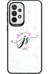 JS Monogram White - Samsung Galaxy A33