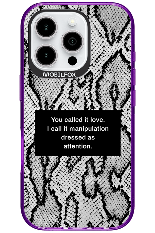 Manipulation 2.0 - Apple iPhone 16 Pro