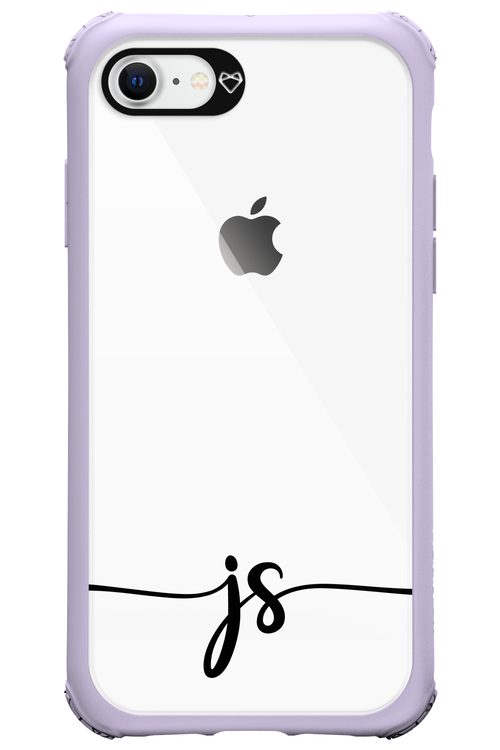 JS Monogram - Apple iPhone 8