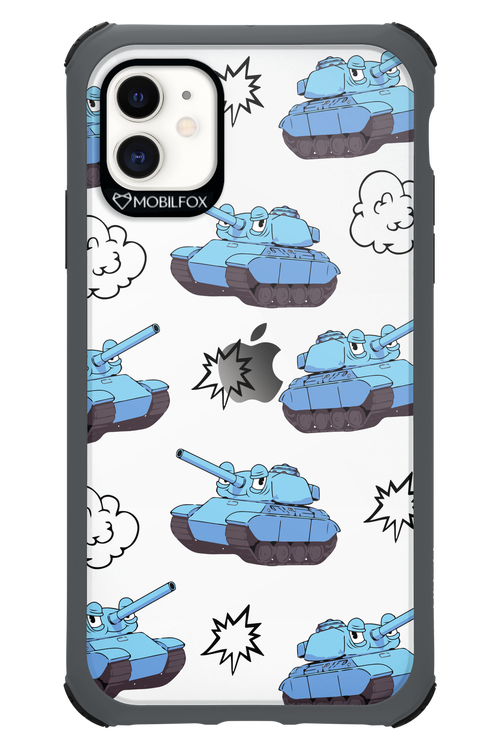 Tank Guy Transparent - Apple iPhone 11