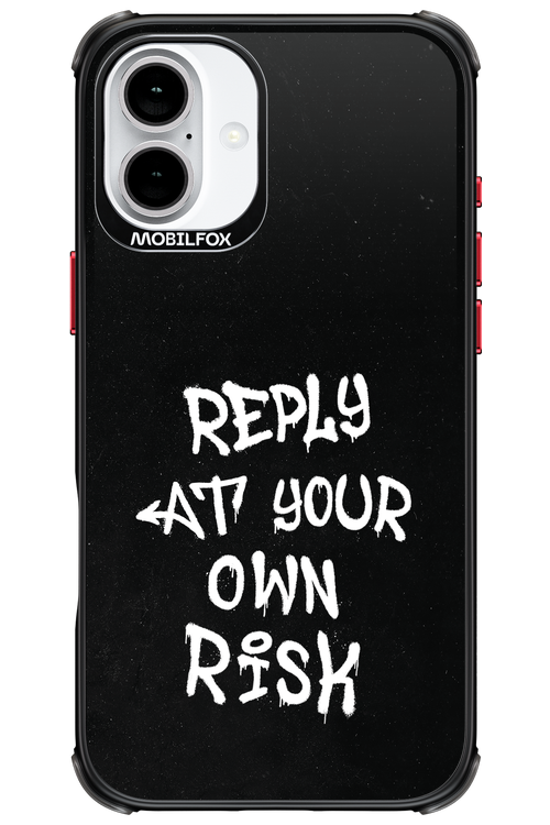 Risk Black 2.0 - Apple iPhone 16 Plus