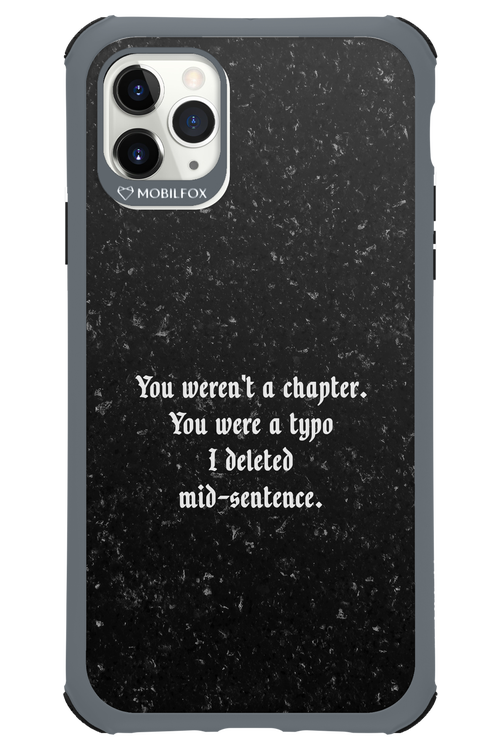 A Typo - Apple iPhone 11 Pro Max