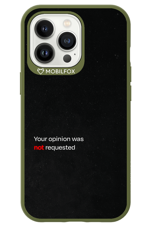 Not Requested 2.0 - Apple iPhone 13 Pro