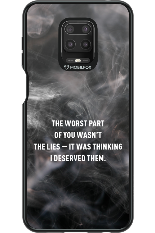 Lies - Xiaomi Redmi Note 9 Pro