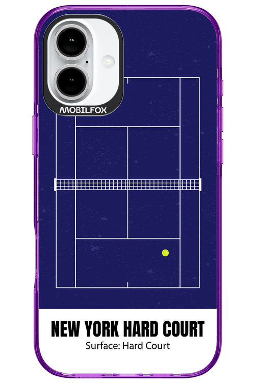 NEW YORK HARD COURT 2.0 - Apple iPhone 16 Plus