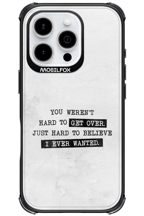 Hard to Believe - Apple iPhone 16 Pro