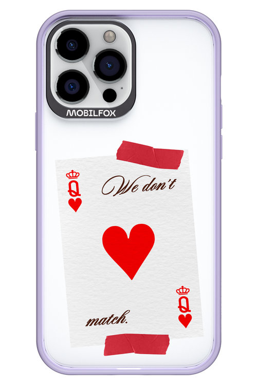 Match Transparent 2.0 - Apple iPhone 13 Pro Max