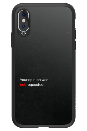 Not Requested 2.0 - Apple iPhone XS