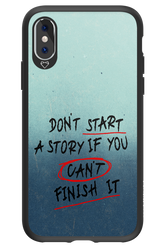 Don't Start - Apple iPhone X