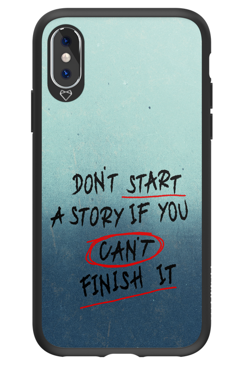 Don't Start - Apple iPhone X