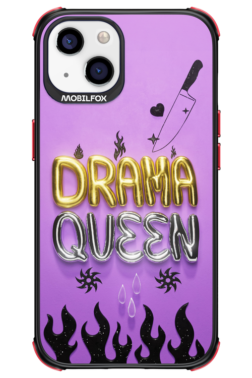 Drama Queen Purple - Apple iPhone 13