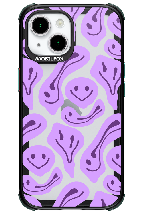 Fluid Smiley Purple - Apple iPhone 15