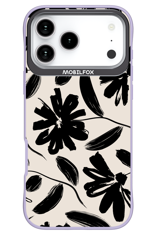 Monochrome Flowerss - Apple iPhone 17 Pro Max