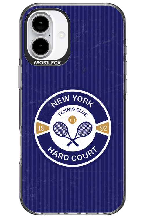New York Hard Court Club 2.0 - Apple iPhone 16 Plus