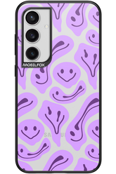 Fluid Smiley Purple - Samsung Galaxy S24+