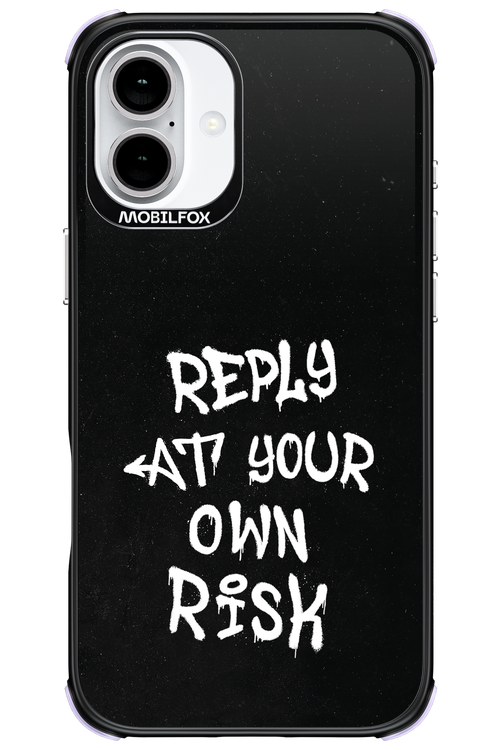 Risk Black 2.0 - Apple iPhone 16 Plus