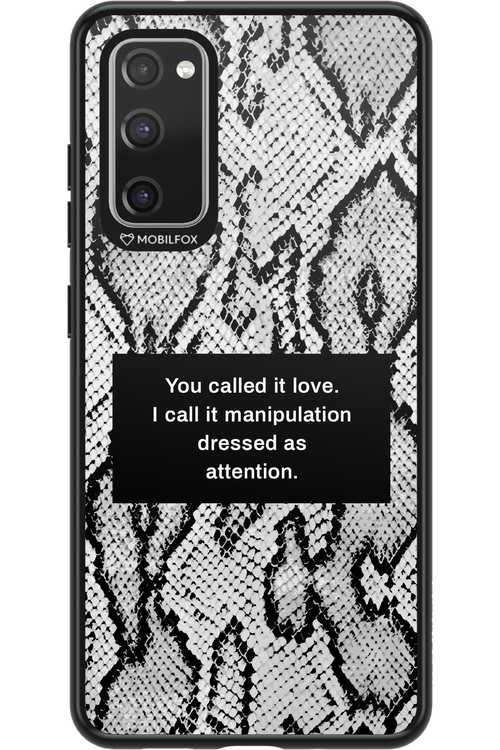 Manipulation 2.0 - Samsung Galaxy S20 FE