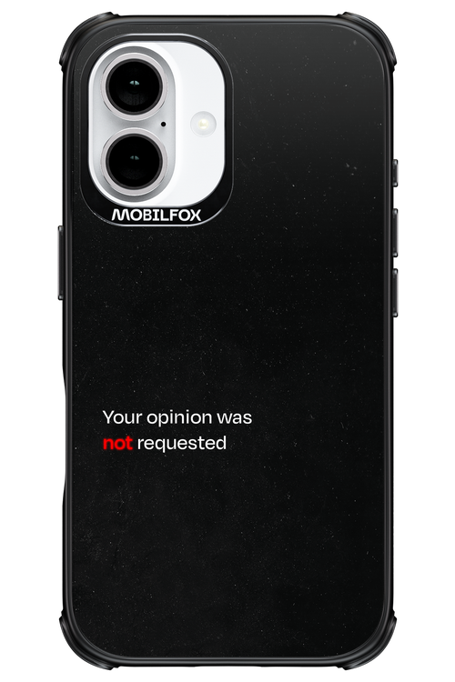 Not Requested 2.0 - Apple iPhone 16