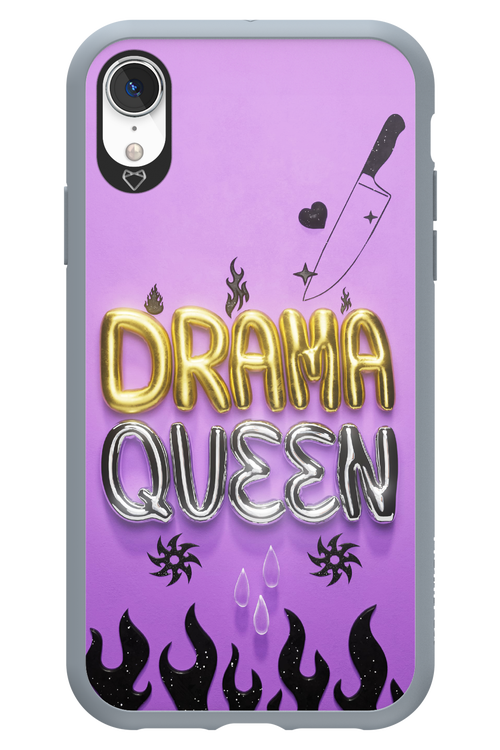 Drama Queen Purple - Apple iPhone XR