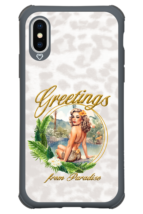Greetings from Paradise - Apple iPhone X