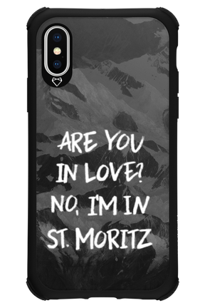 I'm in St. Moritz - Apple iPhone X